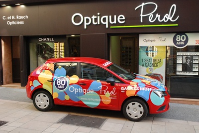 80 ans d'Optique Pérol à Mâcon : gagnez une voiture !