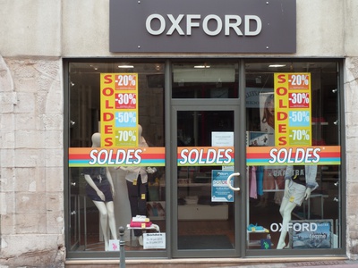 Mâcon : soldes dans les boutiques Oxford Femme, Rebel, Esprit Collection, Esprit, Cayenne, Cayenne Shoes !