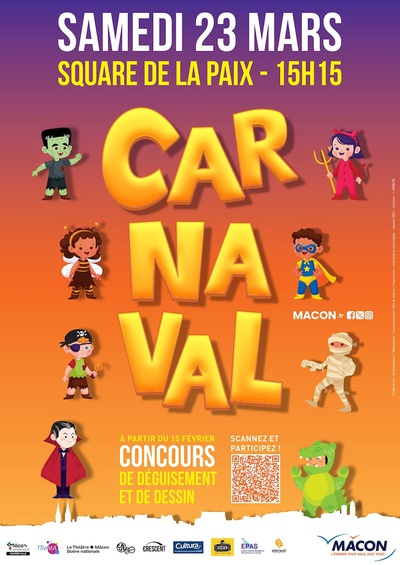 Rendez-vous le 23 mars pour le carnaval !