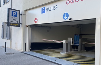 Le parking des Halles est ouvert